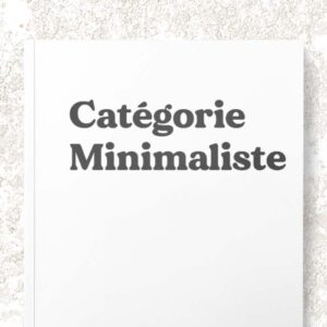 Minimaliste